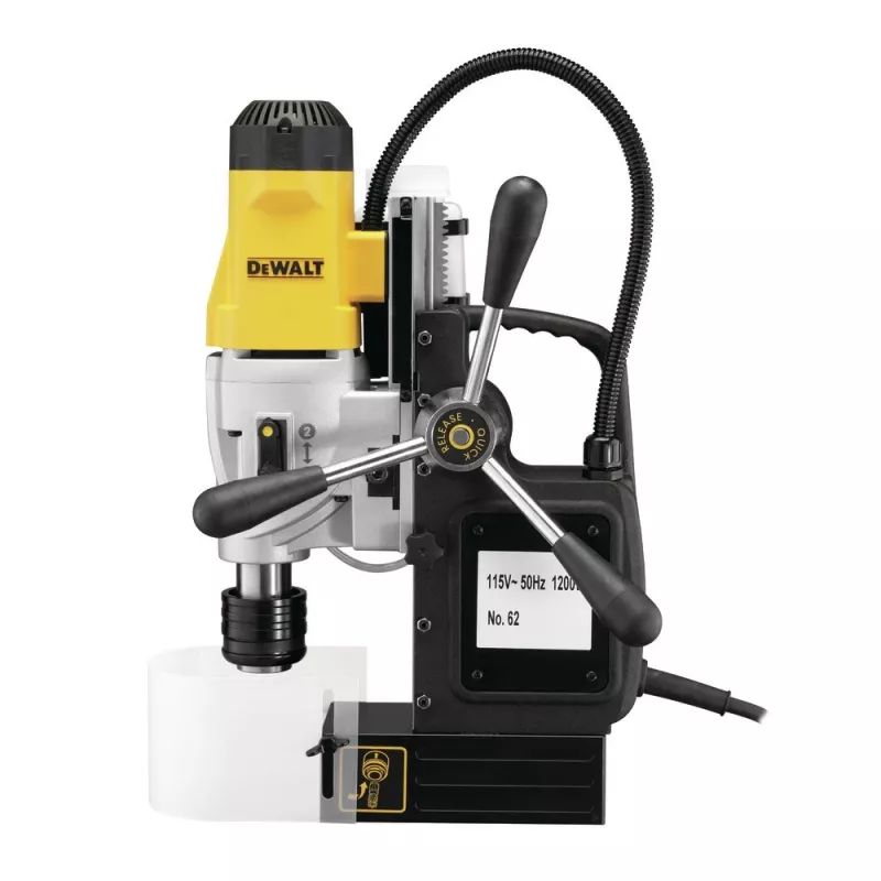 Furadeira magnética DEWALT DWE1622K-QS 1200W 2 velocidades alumínio preto amarelo