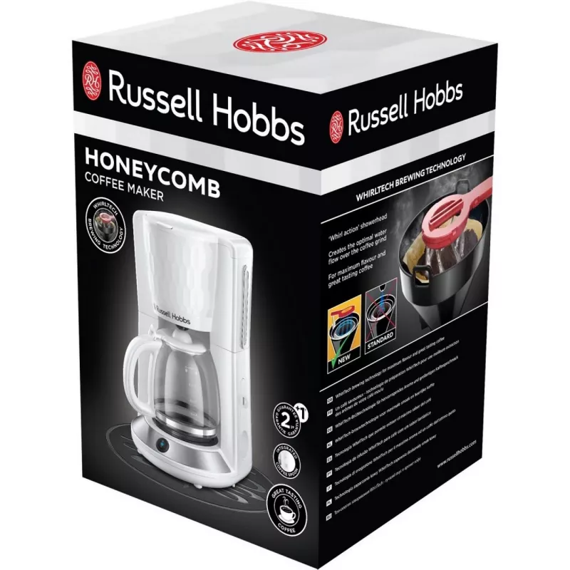 Torradeira de 2 fatias Russell Hobbs 27010-56, 850W, branco