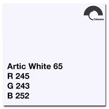Fundo de papel sem costuras Arctic White 1,35 x 11m