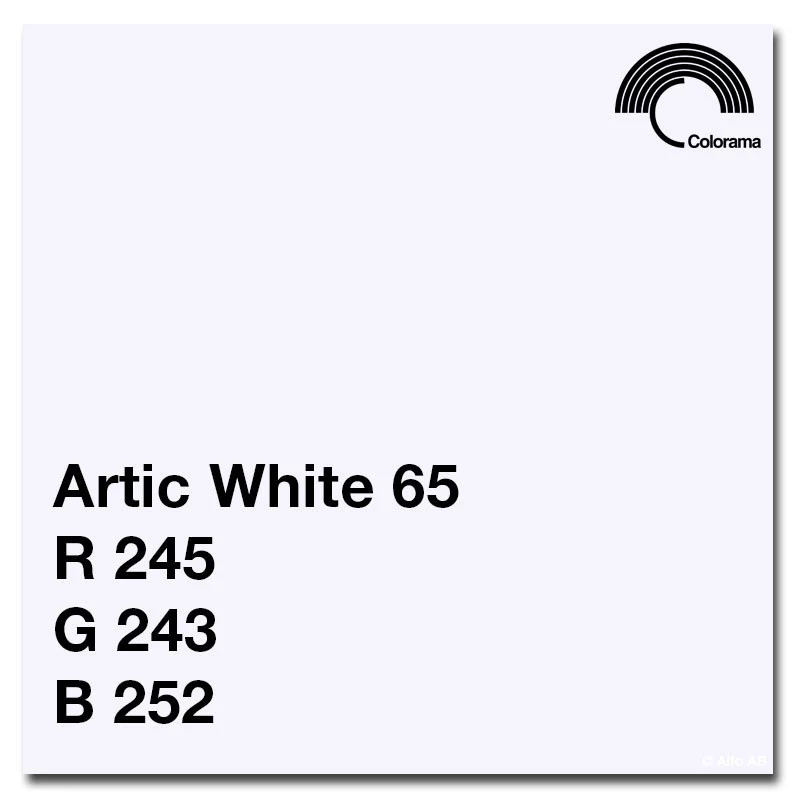 Fundo de papel sem costuras Arctic White 1,35 x 11m