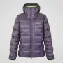 Casaco de penas com capuz de mulher Berghaus MTN Arete Ultra Down Hoody - Purple Planet, tamanho M