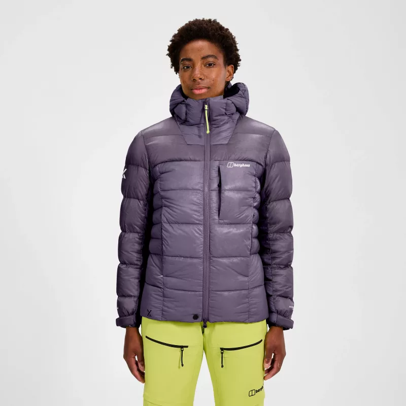 Berghaus MTN Arete Ultra Down Hoody - Purple Planet (mulher, XS)