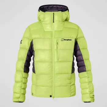 Berghaus MTN Arete Ultra Down Hoody - Spark / Purple Planet, tamanho L