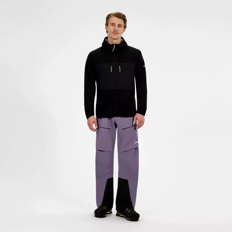 Berghaus Extrem Vanguard GTX Pant calças impermeáveis homem - Purple Planet, tamanho M