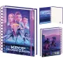 KIDS Notes Spiral A5 K-pop Demon Hunters Huntrix 80 folhas