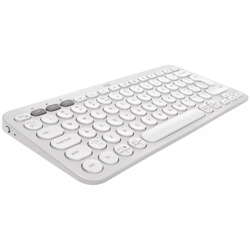 Logitech Pebble Keys 2 K380s teclado sem fios, Tonal White