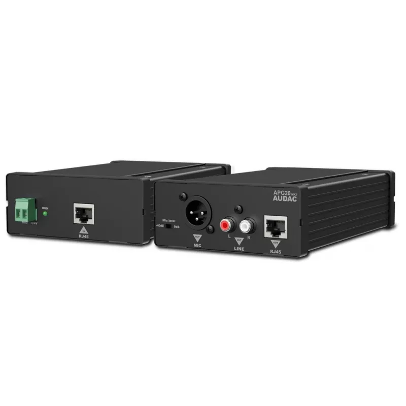 AUDAC APG20MK2 conversor de áudio preto