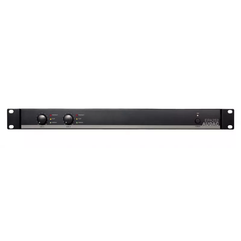 AUDAC EPA252 amplificador de áudio 2.0 canais preto