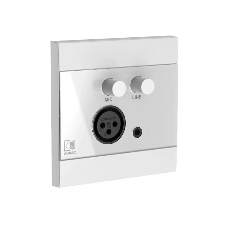 AUDAC WP205/W placa de parede / tampa de interruptor branca