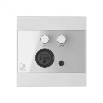 AUDAC WP205/W placa de parede / tampa de interruptor branca