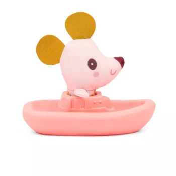 Lilliputiens Brinquedo de banho barco com Nina a Rata peluche 6m+