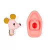 Lilliputiens Brinquedo de banho barco com Nina a Rata peluche 6m+
