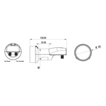 Inverto Conversor LNB Wideband 2 saídas 10,7-12,75 GHz