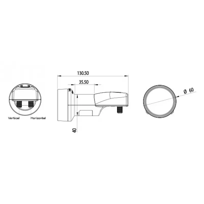 Inverto Conversor LNB Wideband 2 saídas 10,7-12,75 GHz