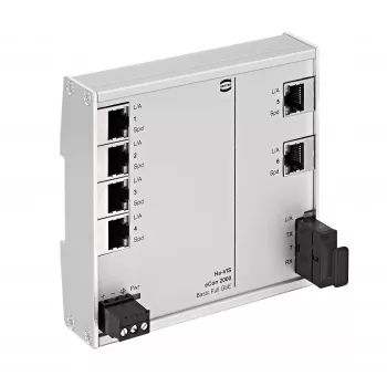 Switch Gigabit não gerido HARTING Ha-VIS eCon 2061GBT-AF, 6 portas, calha DIN
