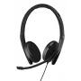 Headset com fios EPOS SENNHEISER ADAPT 165 USB II, USB-A + 3,5 mm, on-ear, preto