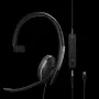 Headset com fios on-ear Sennheiser ADAPT 100 com microfone com cancelamento de ruído, USB-A, preto