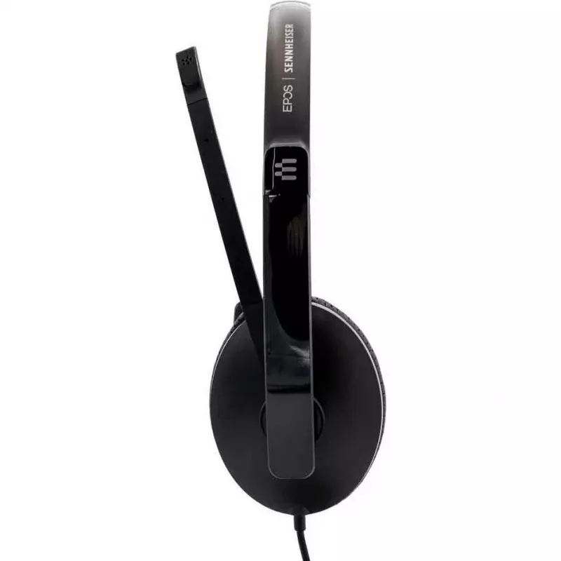 Headset com fios on-ear Sennheiser ADAPT 100 com microfone com cancelamento de ruído, USB-A, preto
