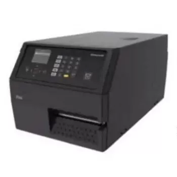 Impressora industrial RFID Honeywell PX65A, 300 dpi, Ethernet, UHF RFID UE, transferência térmica/térmica direta, cabo de alimentação EUA e UE