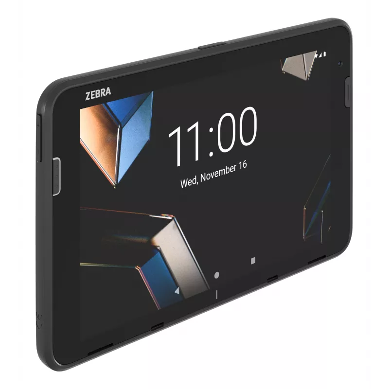 Tablet Zebra ET401 8 polegadas WUXGA Wi-Fi 7 Standard SE4100 - 64 GB, 6 GB RAM, preto