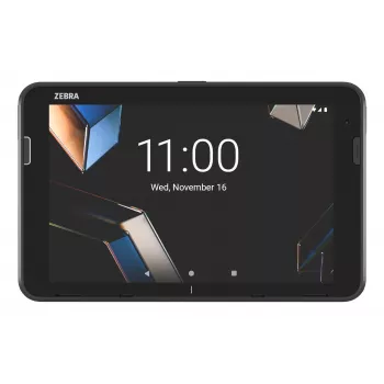 Tablet Zebra ET401 8 polegadas WUXGA Wi-Fi 7 Standard SE4100 - 64 GB, 6 GB RAM, preto