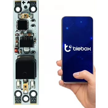 BLEBOX Twilight Switch – sensor inteligente de crepúsculo com Wi-Fi, 230V AC, montagem encastrada, branco