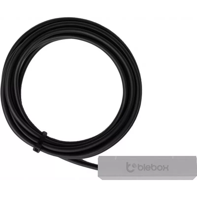 BleBox openSensor branco 2m - sensor de porta/janela sem fios, contacto magnético WiFi, cabo 2m