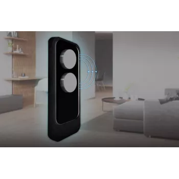 BleBox twinMagnet preto - acessório para sensor inteligente de abertura de porta/janela