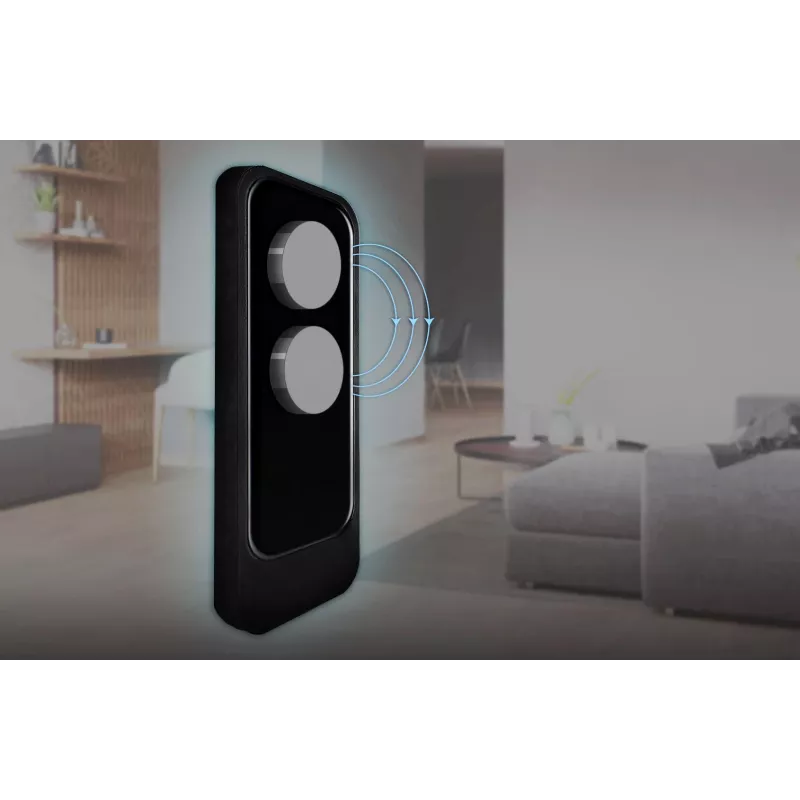 BleBox twinMagnet preto - acessório para sensor inteligente de abertura de porta/janela