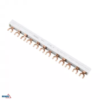 SCHELINGER A19-BB-3F barramento trifásico tipo U 10mm² 12 módulos