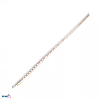 SCHELINGER A19-BBM-1F barramento de ligação monofásico tipo U 10mm² 54 módulos 63A cinzento