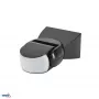 Sensor de movimento PIR BEMKO 1200W 180° IP65 preto