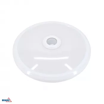 BEMKO DORIA plafonier LED 12W 4000K 1000lm IP20 com sensor PIR branco