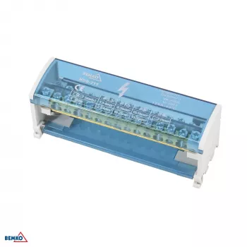Bloco de distribuição SCHELINGER 30 terminais 2x15 (11x5,3mm + 2x7,5mm + 2x9,1mm)