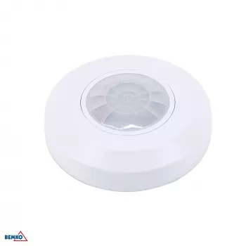 Detetor de movimento PIR BEMKO 200W/400W 360° branco