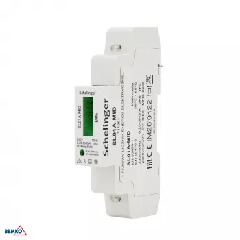 Contador de energia monofásico SCHELINGER A31-SL01A-MID MID 45A