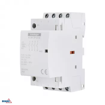 SCHELINGER SC201 Contator modular 2P 25A Tipo 04 (0NO + 4NC)