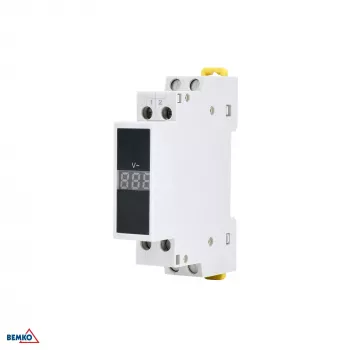 SCHELINGER A16-NV-1F Voltímetro digital 80-500V AC monofásico com visor LED para montagem em painel