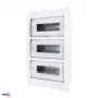 SCHELINGER A80-RDP-IP40-NPE-36P Quadro de distribuição para embutir IP40 36N+36PE 3x12P