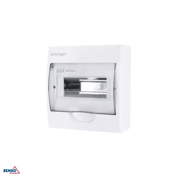 SCHELINGER A80-RDN-IP40-NPE-08P Quadro de distribuição de sobrepor IP40 8N+8PE 1x8P