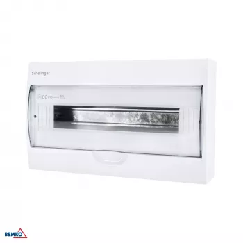 SCHELINGER A80-RDN-IP40-NPE-18P Quadro de distribuição de sobrepor IP40 18N+18PE 1x18P