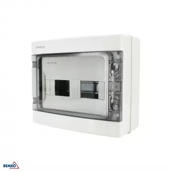 SCHELINGER A80-RHN-IP65-NPE-12P Quadro de distribuição estanque de sobrepor IP65 12N+12PE 1x12P