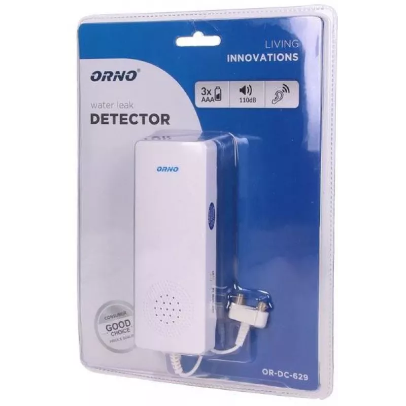 ORNO OR-DC-629 detetor de fugas de água a bateria