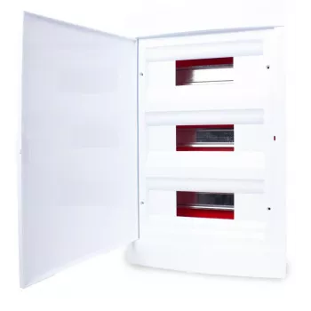 ADELID RM-PT-36P Quadro de distribuição para embutir 36 módulos (3x12) branco