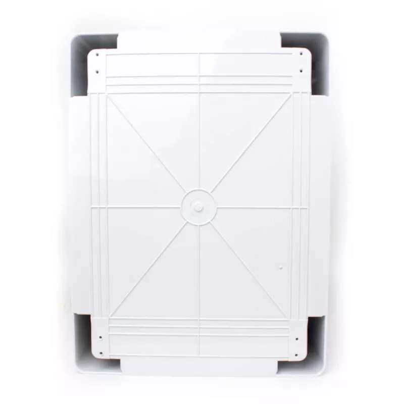 ADELID Quadro elétrico de distribuição ABS IP65 300x400x170mm cinzento-claro RAL7035