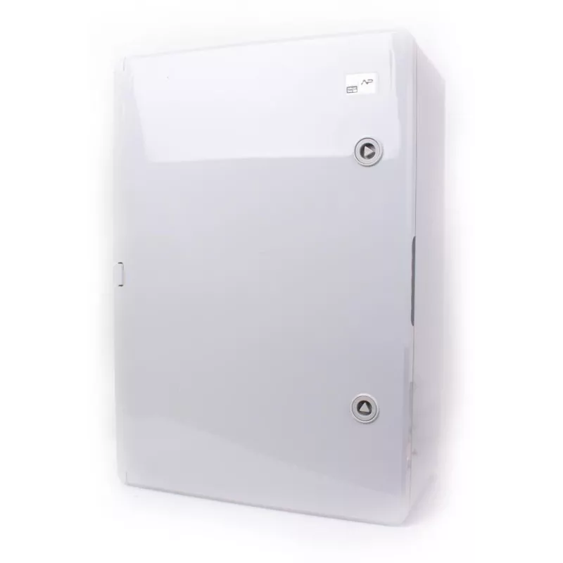 ADELID Caixa elétrica ABS IP65 350x500x190mm cinzento-claro