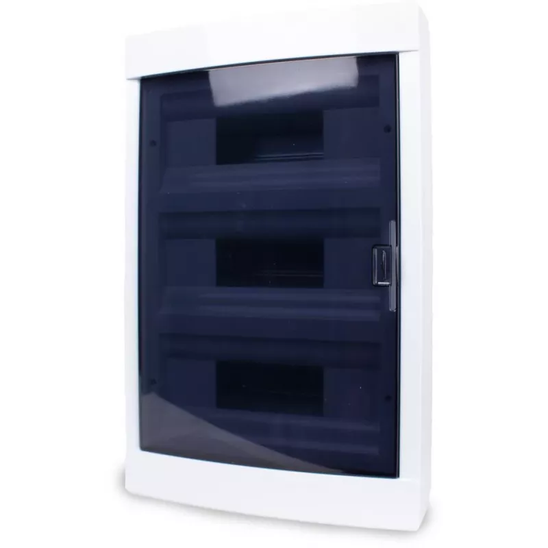 Quadro de distribuição saliente 36 módulos (3x12M) Adelid RM-NT-36T