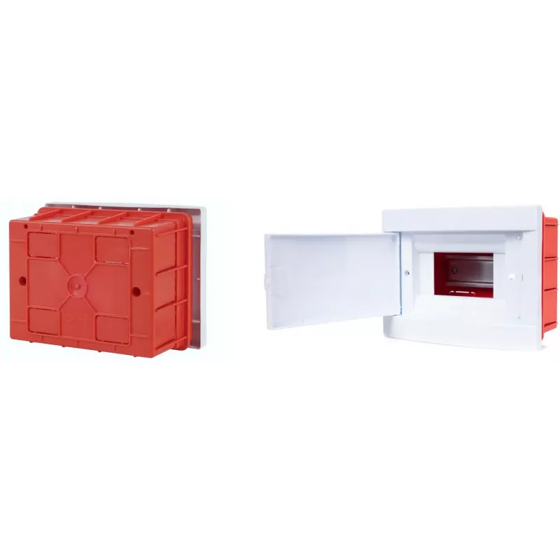 Quadro de distribuição encastrado ADELID RM-PT-06P 6 módulos