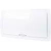 Quadro de distribuição encastrado ADELID RM-PT-18P 18 módulos 2x9 porta de vidro fumado transparente