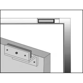 Suporte de parede SCOT BK-120Z distância 120 mm aço galvanizado a quente